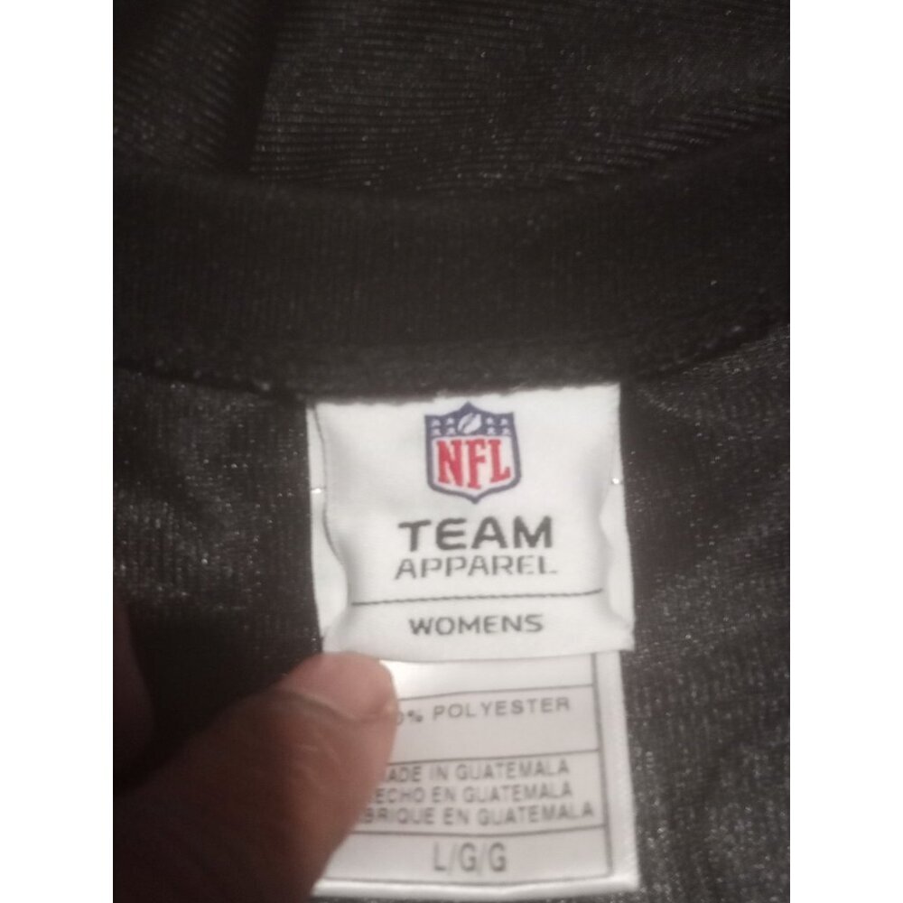 New Orleans Saints Drew Brees #9 Black Jersey Womens Large L Team Apparel - Picture 7 of 10